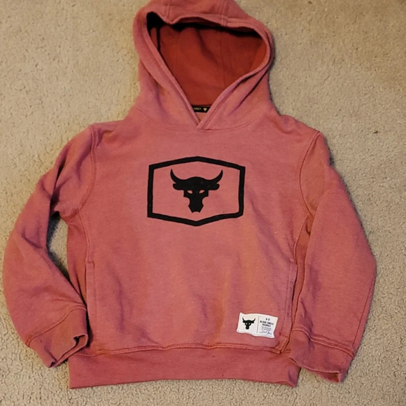 Under Armour Other - G29 COLDGEAR UNDER ARMOUR: BOY RED HOODIE YOUTH XSMALL